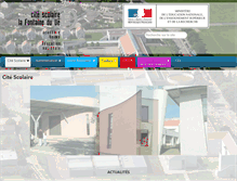 Tablet Screenshot of fontaine-du-ve.com