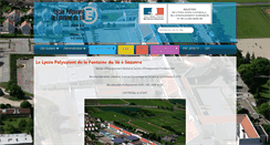 Desktop Screenshot of lycee.fontaine-du-ve.com